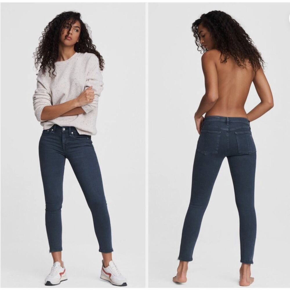 Rag & Bone Cate mid rise ankle skinny jeans size 25x26